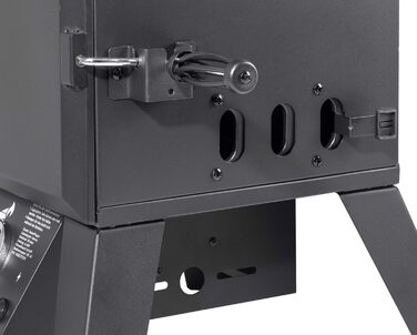 Коптильня з заліза чорний 64 x 50 x 128 см Portland XL El Fuego