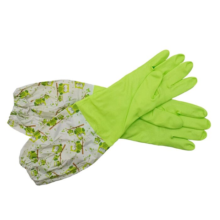 Гумові рукавички для миття посуду 45 см TRIXES