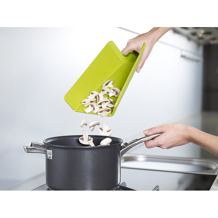 Обробна дошка чорна Chop2Pot Plus Large Joseph Joseph