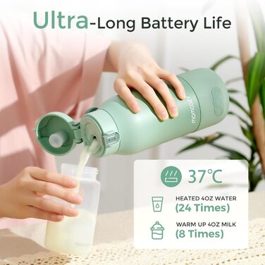Портативний підігрівач пляшечок 500 мл Momcozy
