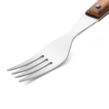 371900 Виделка чотирьохріжкова стейкова (дерев. ручка)