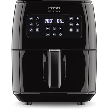 Аерофритюрниця з об'ємом кошика 6 л, 12 автоматичними програмами, таймером від 1 до 60 хв. Caso