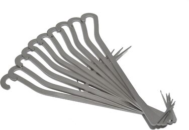 Набір гачків для коптильні з нержавіючої сталі 10 шт 12 см Oxnfeia