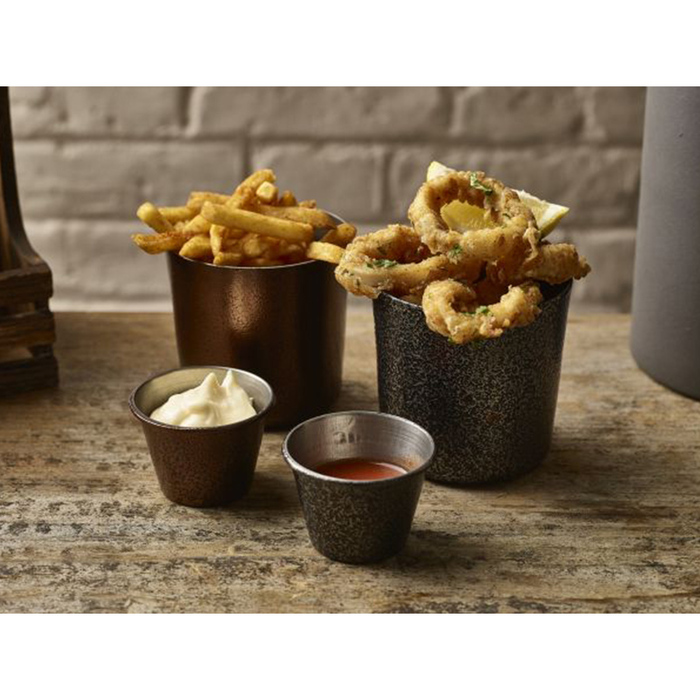 Соусник металлический 5.7*h 4 см, серебро, GenWare