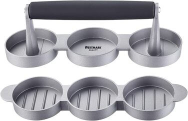 Прес для гамбургерів 6,5 см потрійний Trio Westmark