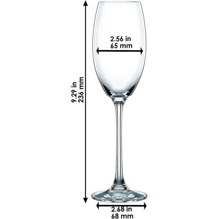Набір келихів для шампанського 0,27 л, 4 предмети, Vivendi Nachtmann