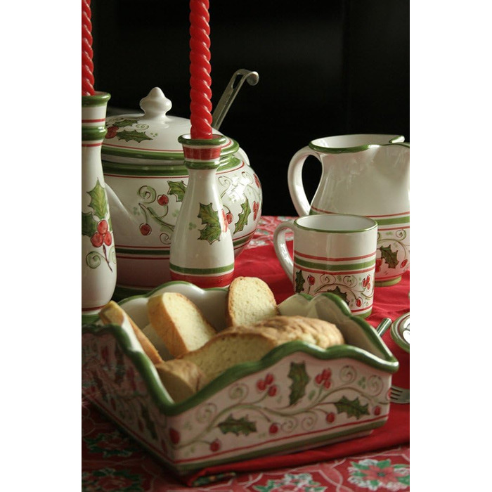 Квадратний тримач для серветок Ceramiche Azzaro & Romano Caltagirone