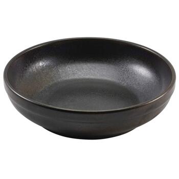 Миска глибока кругла 27.5хh 6.5 см, Terra Porcelain Black, GenWare