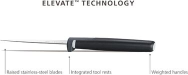Набір обробних дощок та ножів, 8 предметів в корпусі, різнокольоровий Folio Icon Plus Joseph Joseph