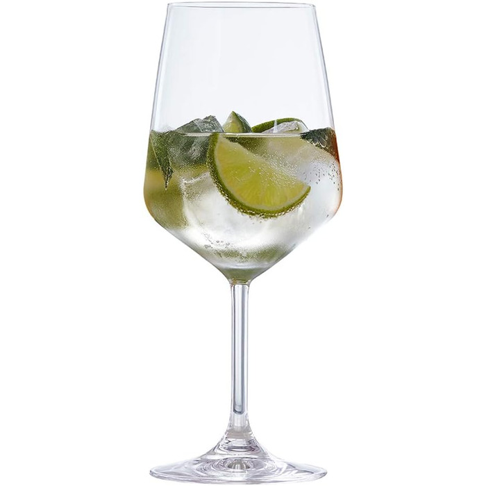 Набір скла з 4 предметів, кришталеве скло, 360 мл, спеціальні келихи, 4390179 (літні келихи для напоїв)