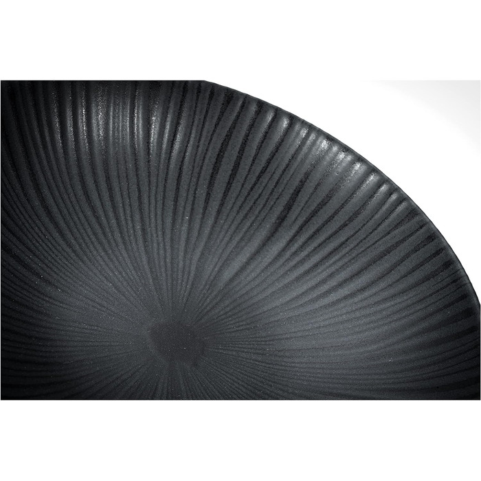 Набір тарілок на 4 персони, 12 предметів, Vesuvio Black Creatable