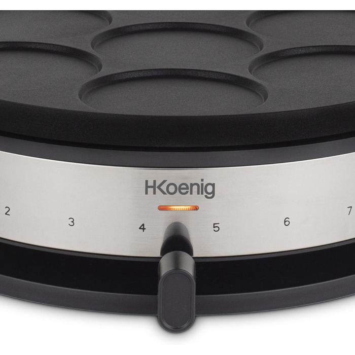 Млинниця електрична 2-в-1, 1500 Вт H.Koenig