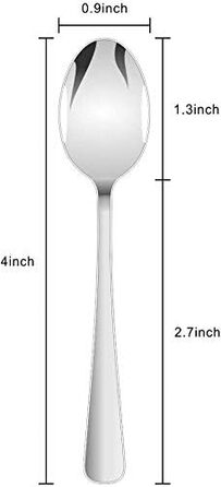 Ложки для эспрессо маленькие 12 шт. YYZP