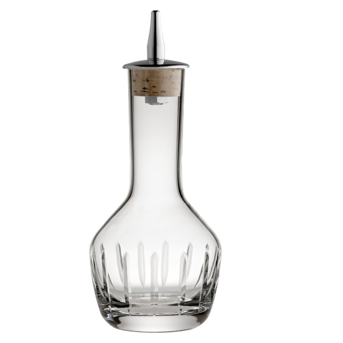 Бутылочка для биттеров 90 мл, 7 x 7 x 13 см, с вертикальным узором, Urbanbar (Урбанбар)