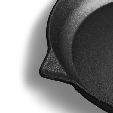 Сковорода чугунная с ручкой 30 см Burnhard