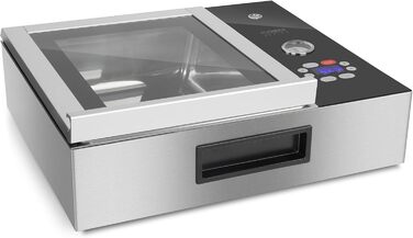 Камерний вакуумний пакувальник з нержавіючої сталі 72 л/хв Caso