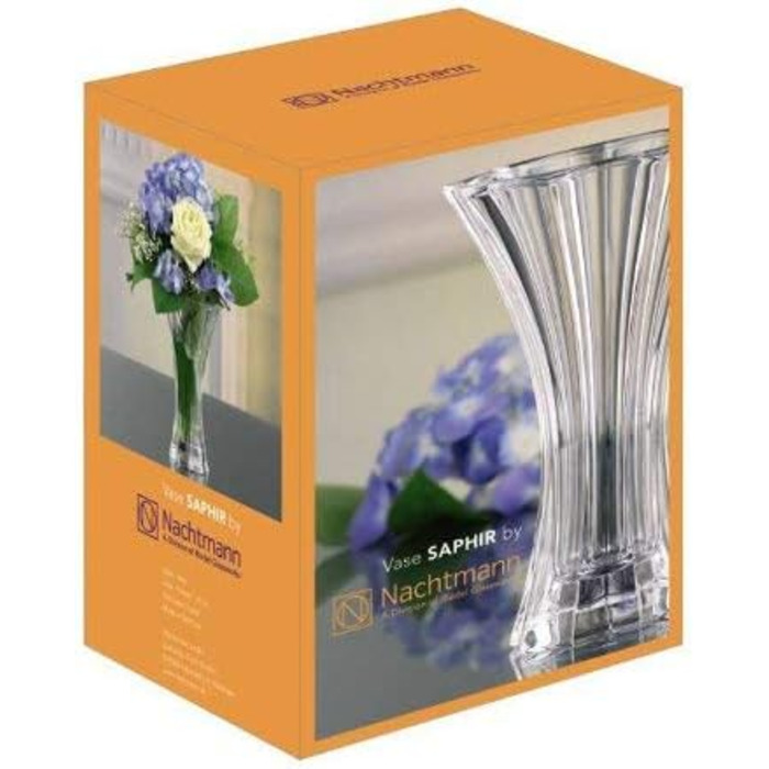 Ваза хрустальная 24 см, Saphir Nachtmann