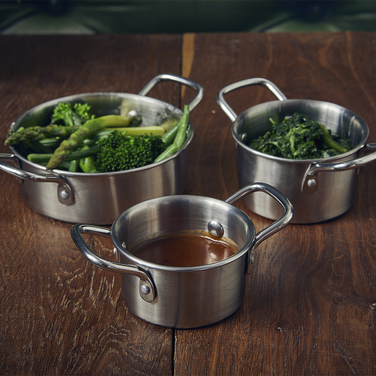 Мини-кастрюлька 12.8*4.2 см, Stainless Steel, GenWare