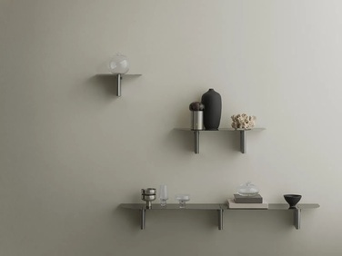 Набор из 2 бокалов для шампанского 90 мл, матовая нержавеющая сталь Koyoi Steel Blomus