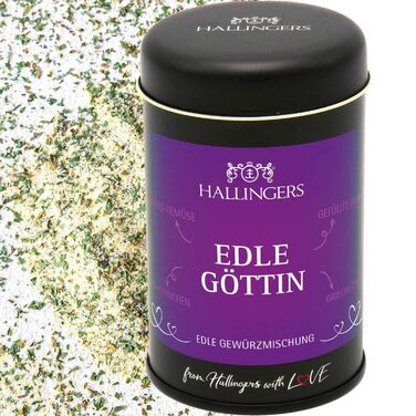 Класичний набір спецій Hallingers - Подарунковий набір спецій ручної роботи, 12 спецій з усього світу (Набір) - Літній подарунок та ідеальний подарунок для барбекю День народження, вітання, новоселення, річниця, безкоштовне Класичні спеції., 12 спецій (73