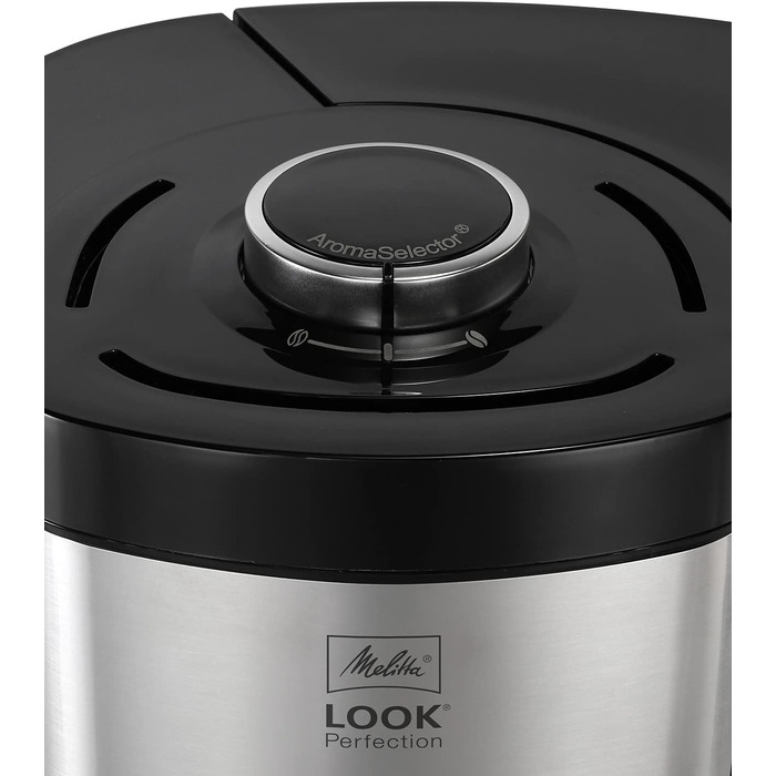 Крапельна кавоварка - зі скляним глечиком, чорна Melitta