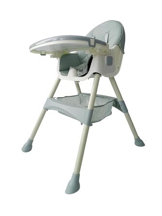 Дитячий стільчик для годування 4 в 1 від 6 місяців з підставкою для ніг BDW