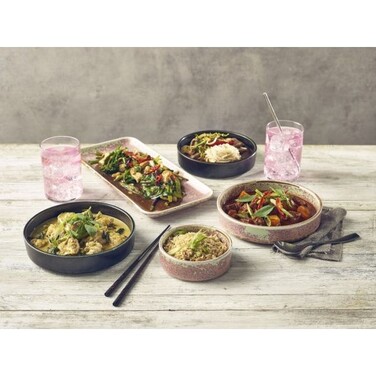 Миска кругла 21 см, 775 мл, Terra Porcelain Rose Pink, GenWare