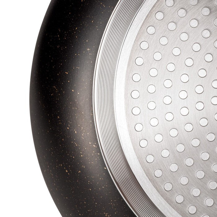 Сковорідка для смаження Fissman FORDE 20x4см алюміній з камяним антипригарним покриттям (14431)