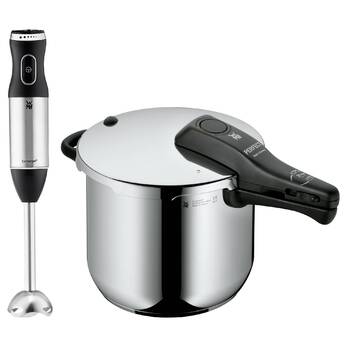 Набір скороварка 6,5 л і ручний блендер Perfect Premium WMF