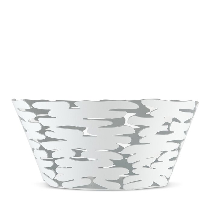 Чаша для фруктов 21х10 см белая Barket Alessi