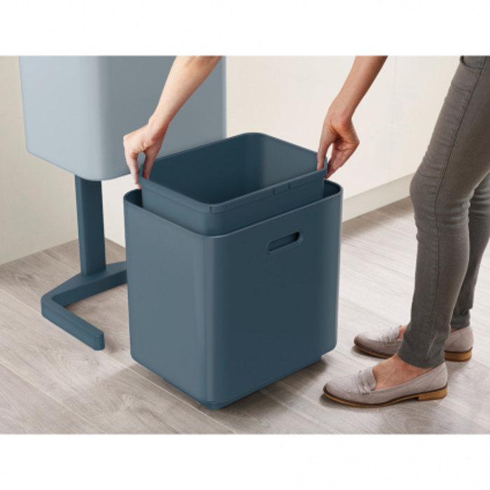 Контейнер для сміття з двома баками 60 л Totem Max Sky Joseph Joseph