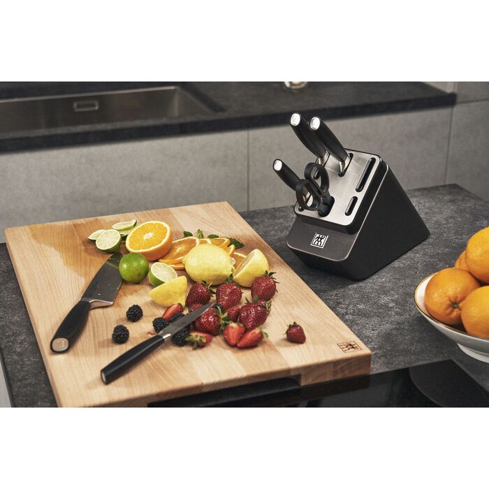 Набір ножів із підставкою, 7 предметів, антрацитовий All Star Zwilling