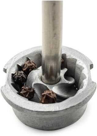 Ручний млин для перцю Peugeot Madras, регулювання помелу u'Select, висота 21 см, оливкова деревина, 36164 Млин для перцю 21 см Оливкове дерево