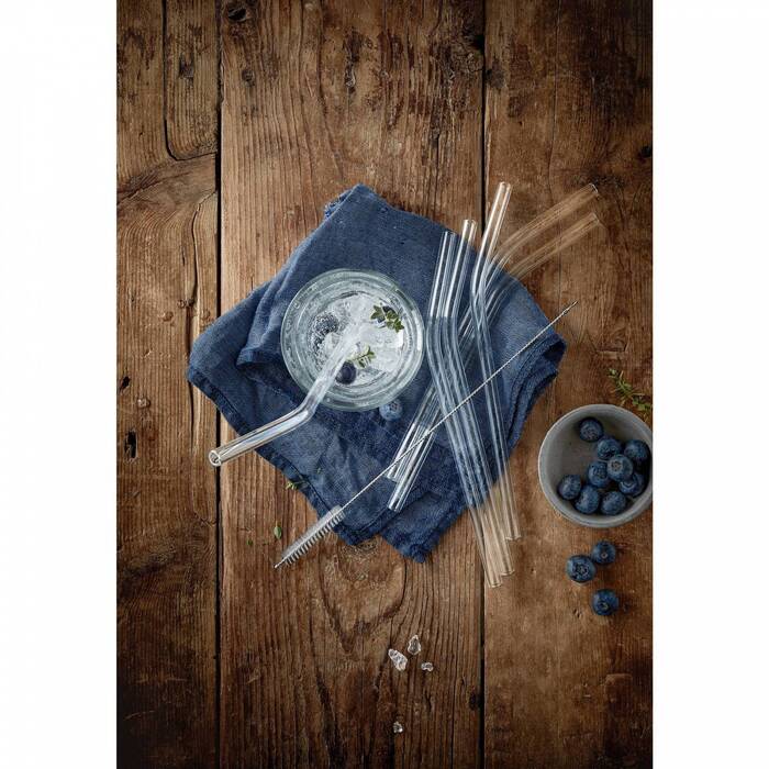 Набір з 6 соломинок для пиття зі щіткою 23 см Baric WMF