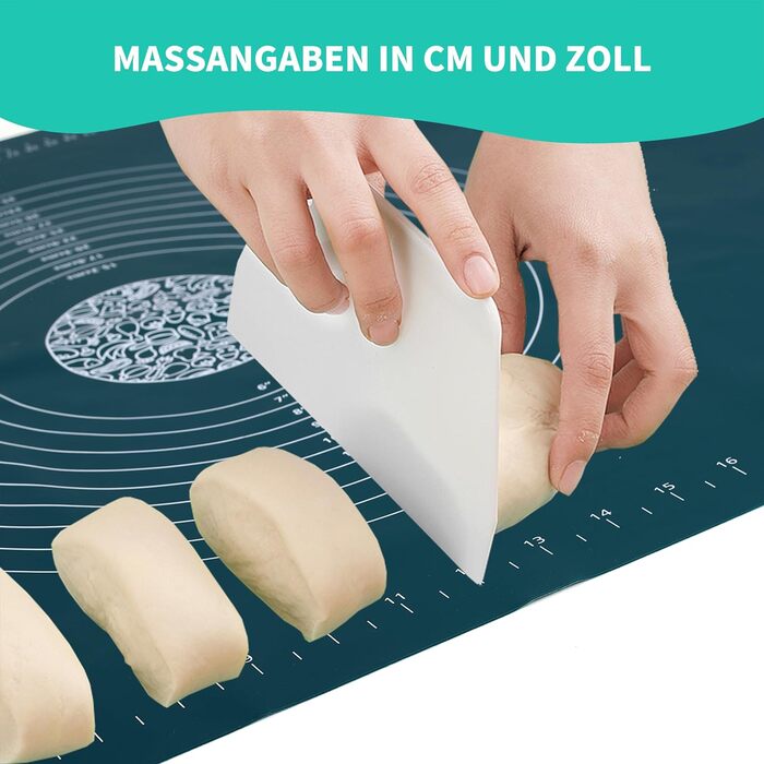 Силиконовые коврики для выпечки 2 предмета Belmalia