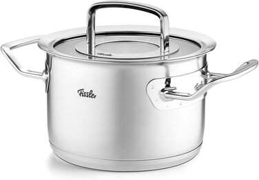 Кастрюля 2,1 л из нержавеющей стали со стеклянной крышкой 16 см Original-Profi Collection Fissler