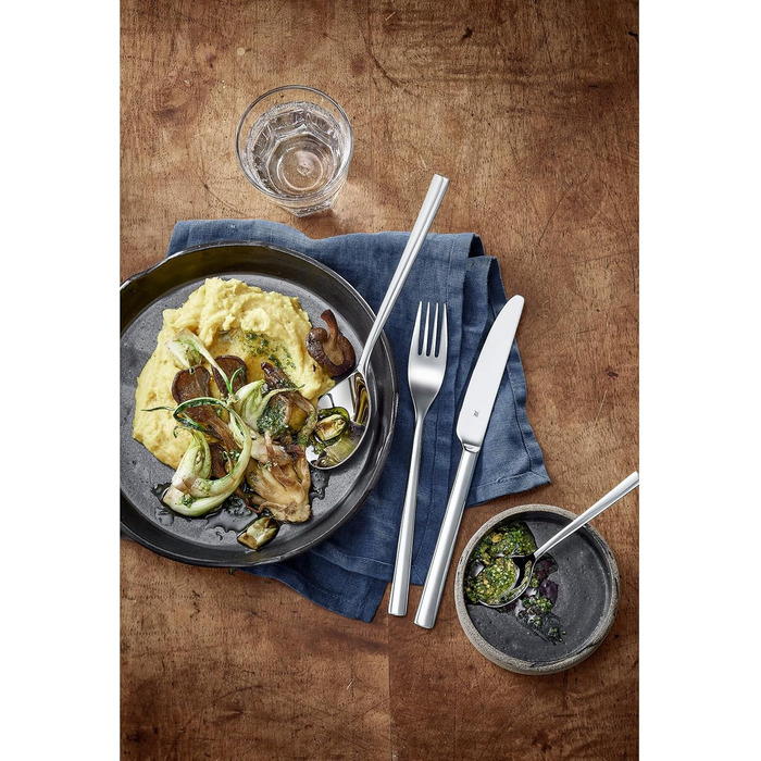 Набір ложок Silit Trend, 21,2 см, 3 шт., з полірованої нержавіючої сталі, стійкі до корозії, столові та супові ложки, стійкі до подряпин, безпечні для посудомийної машини, довговічні