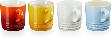 Набір із 4 кухлів 350 мл, різнокольоровий Elements Le Creuset