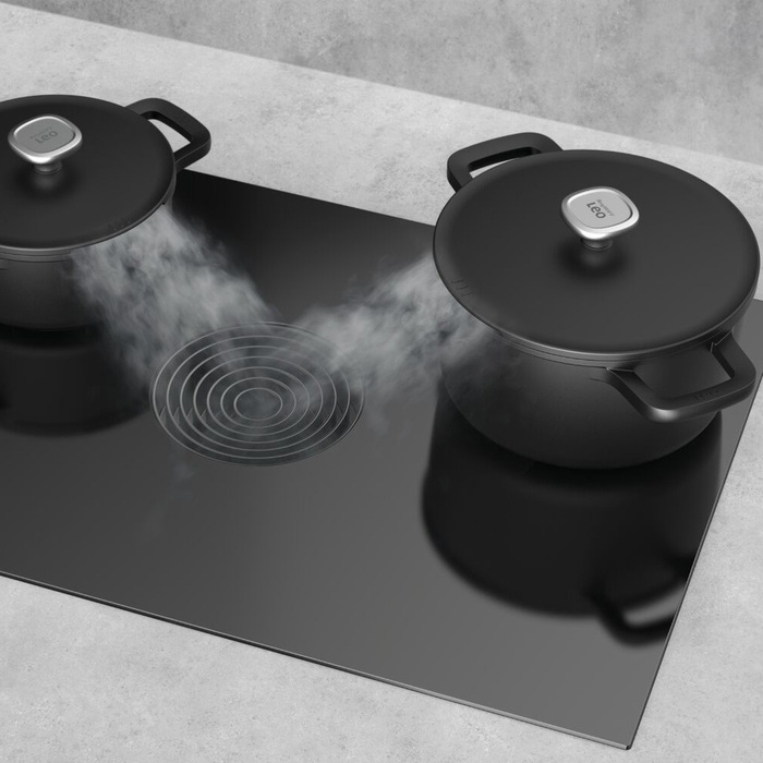 Каструля з антипригарним покриттям BergHOFF LEO PHANTOM, діам. 24 см, 5,5 л