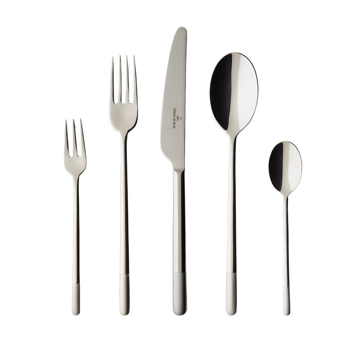 Набір столових приборів з сатинованим покриттям на 6 персон, 30 предметів Ella Villeroy & Boch