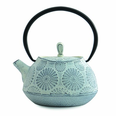 Чайник заварювальний чавунний BergHOFF, білий, 1100 мл