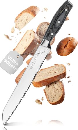 Ніж для хліба 22 см Wolfgrey Rosle