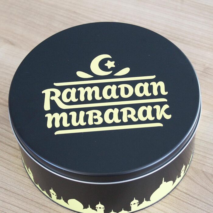 Банки для цукерок KAMACA 1,2 л Набір із 6 банок для цукерок з кришками Герметичний диспенсер для зберігання, придатний для миття в посудомийній машині, у вінтажному стилі для солодощів, кукурудзяних пластівців, печива та іншого (Набір із 3 банок на Рамада