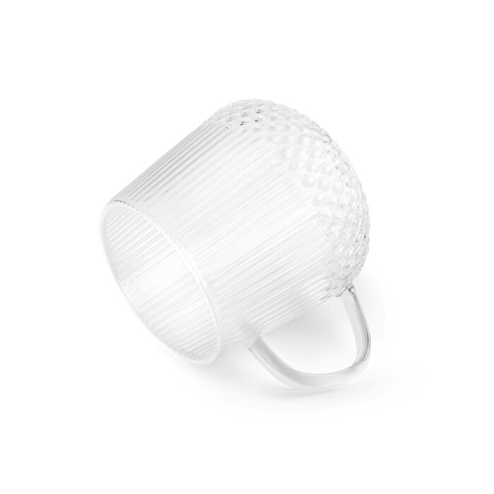 Набор из 2-х кружек Fissman 410 мл жаростойкое стекло (6598)