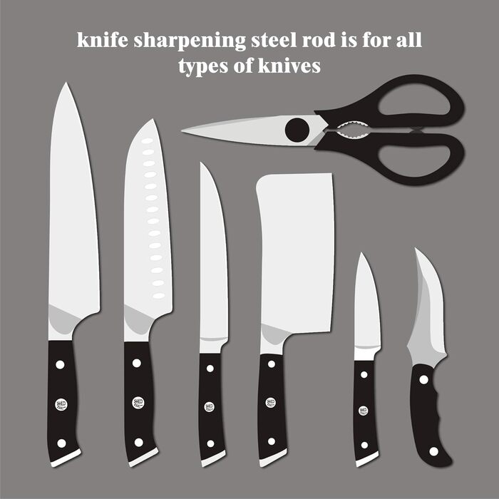 Точильний стрижень 20 см Classic SHAN ZU