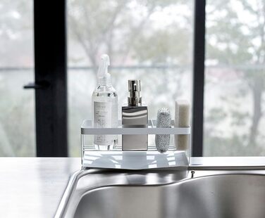 Сушилка для губок и мытья посуды, один размер (белый)