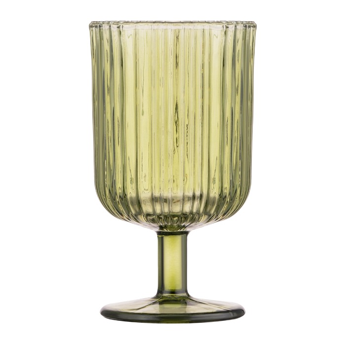 ARDESTO Набір келихів низьких 300мл, 2шт, скло, зелений