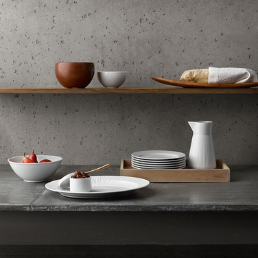 Блюда 37 см біле Legio Nova Eva Solo