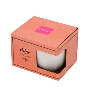 Кружка Fissman 380 мл фарфора (19220)