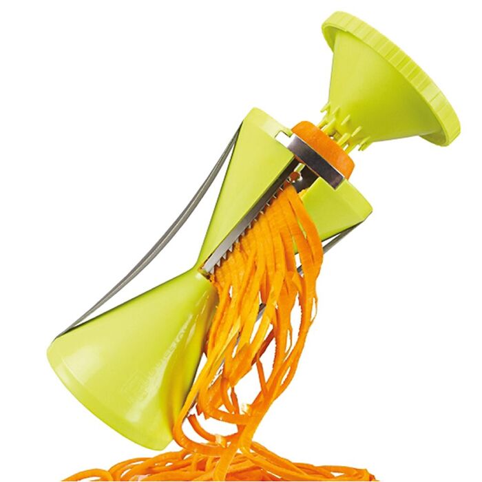 Спіральна овочерізка для декорування Fissman 17x9 см 4 змінні леза (8675)